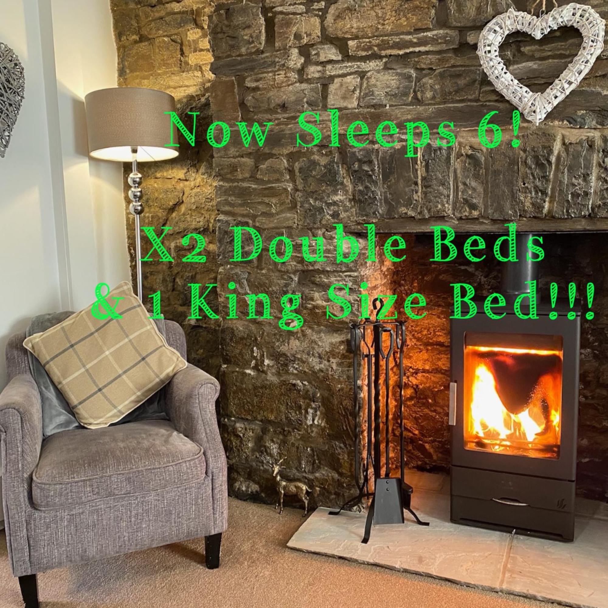 Villa The Cwtch, Log Fire, Sleeps 6, Nr Zip World, Brecon And Bike Park Wales Aberdare Esterno foto